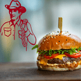 thumbnail image 3 of Leadbetters Burger Cowboy 6 pcs, 3 of 5