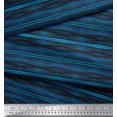 thumbnail image 3 of Soimoi Modal Satin Fabric Abstract Stripe Printed Fabric 1 Yard 42 Inch Wide, 3 of 3