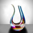 thumbnail image 3 of Abbracc Carafe Transparente Cadeau en Forme de U Aérateur Rouge pour Bureau Bar Maison Coloré, 3 of 8