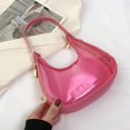thumbnail image 3 of Sac Fourre-Tout de Plage pour Femmes à Fermeture Éclair en PVC Transparent Clair Sac pour Téléphone Sac à Main pour Filles, 3 of 8