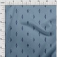 thumbnail image 2 of oneOone Cotton Silk Fabric Abstract Ikat Print Sewing Fabric BTY 42 Inch Wide, 2 of 4