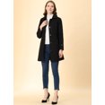 thumbnail image 3 of INSPIRE CHIC Manteaux Caban Trench d'Hiver pour Femmes à Col Peter Pan, 3 of 6