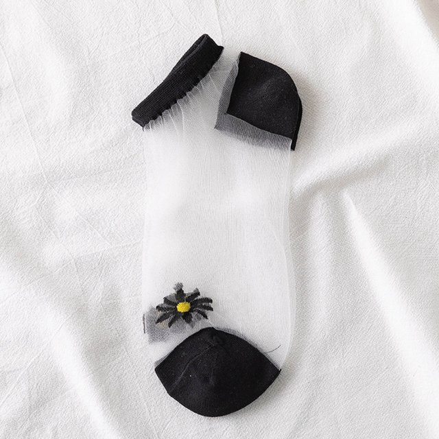 Chaussettes pour Femmes Mode Femmes Maille Dames Respirabilité Patchwork Fines Bas pour Femmes Chaussettes pour Femmes en Liquidation