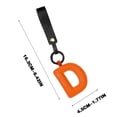 thumbnail image 3 of Clearance! New Leather English Letter Keychain Hanger Car Keychain Bag Accessories Returns For Sale Two Day Deals #18, 3 of 4