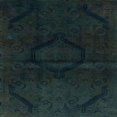 thumbnail image 1 of Ahgly Company Indoor Square Abstract Dark Slate Gray Green Oriental Area Rugs, 5' Square, 1 of 6