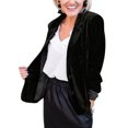 thumbnail image 1 of LUXUR Women Solid Color Blazers Casual Office Cardigan Jacket Black M, 1 of 2