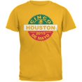 thumbnail image 1 of Cinco De Mayo - Houston Gold Adult T-Shirt, 1 of 1