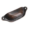 thumbnail image 3 of AMONIDA Pull Shell Handle, 3.8 X 1.4 X 0.7in Cupboard Handle For Medicine Cabinets Bookcases Cabinet Drawers., 3 of 8