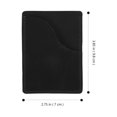 thumbnail image 2 of Raindrops Lightweight Black PU Passport Protector Wallet with Wear Resistant Durable Material, 2 of 6