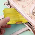 thumbnail image 4 of Travel Vitamin Organizer 8 Compartments Portable Vitamin Organizer Small And Unique Shape Easy To Carry Large Space Capacity Suitable For Outdoor Travel, 4 of 6