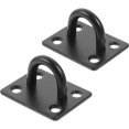 thumbnail image 3 of 2pcs Stainless Steel Pad Eye Plate Hooks Ceiling Hooks Heavy Duty Pad Eye Plates, 3 of 8