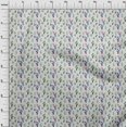 thumbnail image 4 of oneOone Rayon Light Green Fabric Cactus Dress Material Fabric Print Fabric By The Yard 56 Inch Wide, 4 of 5