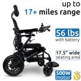 thumbnail image 4 of MAJESTIC IQ-8000 New Remote & Joystick Controlled Mobility Aid Lightweight Foldable Electric Wheelchair, 4 of 6