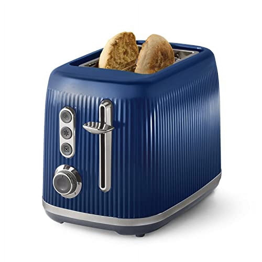 OsterÂ® Retro 2-Slice Toaster with Quick-Check Lever, Extra-Wide Slots, Impressions Collection, Blue