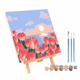 thumbnail image 1 of Child Painting Paint by Numbers Scenery Oil Painting Hanging Decorative, 1 of 8
