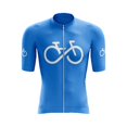 thumbnail image 1 of Chandail de Cyclisme Bleu Bike Forever II - 4TG, 1 of 3