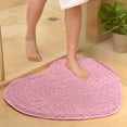 thumbnail image 4 of TIMIFIS Bathroom Rugs Heart Shaped Rug Heart Shaped Decorative Floor Mat Shower Mat Non Slip Washable Doormat Entrance Welcome Carpet for Home Living Room Sofa Bathroom Floor Bath Mat, 4 of 7