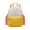 Yellow, variant on BUTASY Backpack for Women Large Capacity Children's Backpack Flower Bag Elementary School Backpack Contrasting Colors Lightweight Spine Protection and Reduced Load Backpack