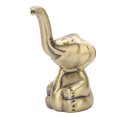 thumbnail image 3 of Rings Holder For Jewelry, Small Compact Zinc Alloy Elephant Statue Padded Base Convenient Practical  For Art Decoration For Gift, 3 of 8