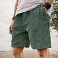 thumbnail image 1 of Retro Corduroy Casual Shorts with Embroidered Logo and Adjustable Drawstring for Everyday Comfort and Modern Style, 1 of 4