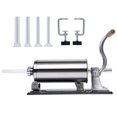 thumbnail image 3 of Luzkey Commercial Sausage Stuffer Stainless Steel Meat Grinder for Hot Dogs Kitchen, 3 of 8
