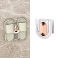 thumbnail image 3 of Hanging Shoe Rack for Door Back Small Bathroom Sandals and Slippers Draining Storage Rack 9.3 in x 8 cm, 3 of 3