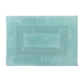 thumbnail image 1 of Tapis de bain Mainstays Racetrack 100% Coton Blue-vert, 17" x 24", 1 of 5