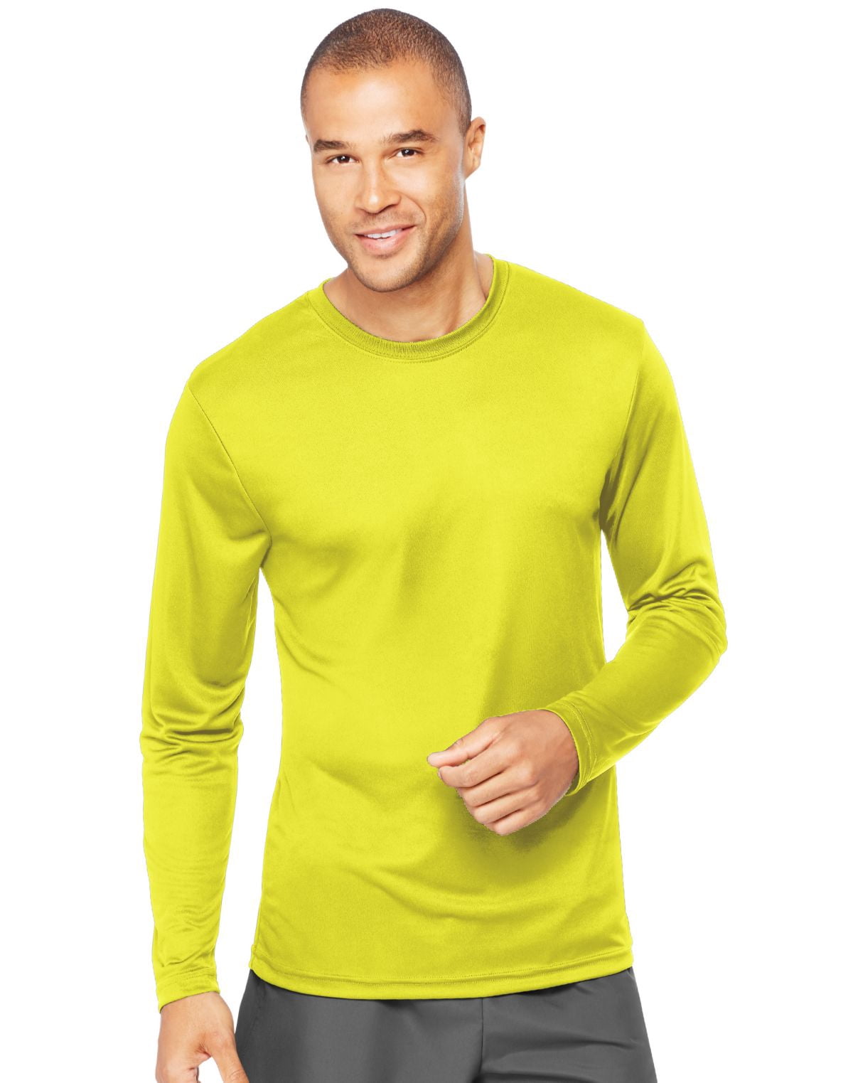 Hanes Cool DRI T-Shirt de Performance à Manches Longues pour Hommes - Meilleur Vendeur, TP