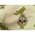 thumbnail image 4 of oneOone Cotton Poplin Fabric Leaves|Bird & Floral Block Printed Craft Fabric BTY 42 Inch Wide, 4 of 4