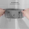 thumbnail image 4 of yingyy 1/2/3/5 Support de Baignoire pour Porte-Lavage Support de Rangement Durable Sans Perforation Décorations de Commodité Porte-Brosse à Dents Blanc 1 Pc, 4 of 6