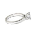 thumbnail image 2 of 1ct Lab Grown Diamond Solitaire Engagement Ring 14k White Gold, 2 of 4