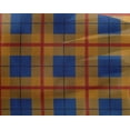 thumbnail image 4 of oneOone Georgette Viscose Fabric Madras Check Printed Craft Fabric BTY 42 Inch Wide, 4 of 4