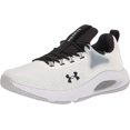 thumbnail image 2 of Under Armour Men's HOVR Rise 4 Training Shoe Sneaker, (100) White/White/Black, 9.5, 2 of 2