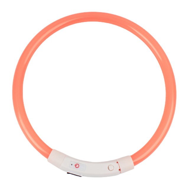 Trayknick Collier pour Chien à LED Rechargeable Lumineux USB pour Chiot pour Extérieur