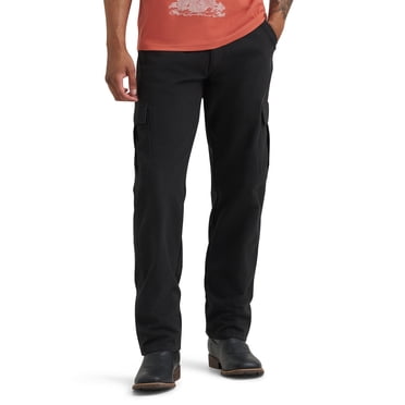 Wrangler® Men's Fleece Lined Pant, Black