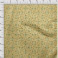 thumbnail image 3 of oneOone Georgette Viscose Pale Orange Fabric Geometric Texture Craft Project Decor Fabric Printed By The Yards 42 Inches Wide, 3 of 4