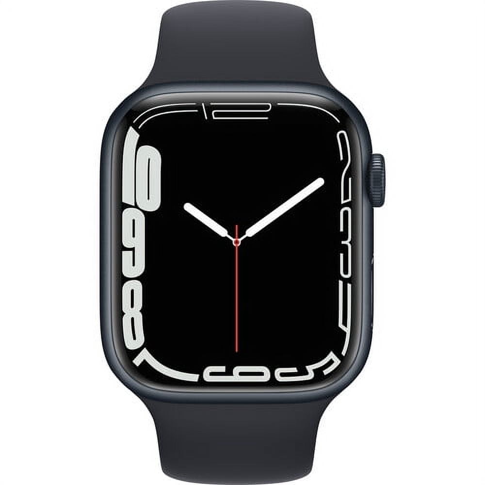 Apple Watch Series 7 GPS, 45mm Midnight Aluminum Case with