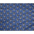 thumbnail image 4 of oneOone Polyester Lycra Fabric Leaves & Floral Block Printed Fabric 1 Yard 56 Inch Wide, 4 of 5