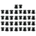 thumbnail image 1 of Unique Bargains Plastic Round Tube Insert Glide End Cap 10mm 0.4' OD 34pcs Chair Table Protector, 1 of 7