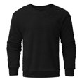 thumbnail image 4 of DPTALR Men Comfortable Solid Casual Tops Long Sleeve Round-Neck Sweatshirt, 4 of 4