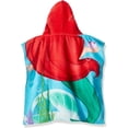 thumbnail image 2 of IGUOHAO Petite Sirène Ariel Serviette à Capuchon en Coton - -, 2 of 5