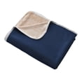 thumbnail image 1 of Oversized Machine Washable modern Bedding Sleep Navy Blue, 1 of 8