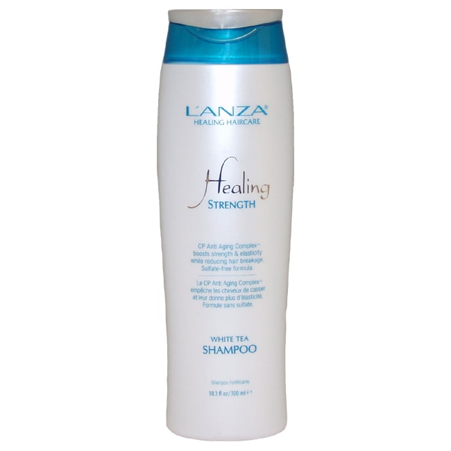 Healing Strength White Tea Shampoo by Lanza for Unisex - 10.1 oz Shampoo