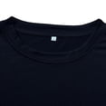 thumbnail image 5 of LUOGENLI T-shirts pour Femme pour Femmes T-Shirt à Lettres Imprimées Col Rond Décontracté Personnalité Mode T-Shirt à Manches Courtes T-shirts Amusants pour Femmes T-shirts Graphiques Saint-Valentin Noir P, 5 of 5