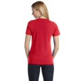 thumbnail image 3 of Bella Canvas 6400 - Relaxed Short Sleeve Jersey T-Shirt, L, Red, 3 of 4