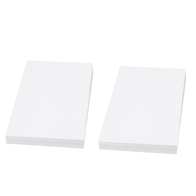 Blank White Cards, 100 Pieces White Blank Wide Application 4x6 Blank Cards For Mailling