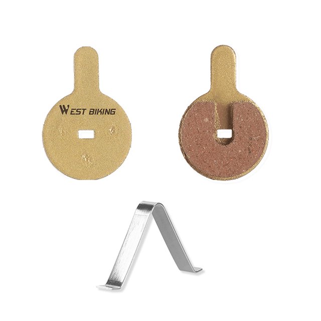 Bike Disc Brake Pads Copper-Based Semi-Metal Brake Pad Wear Resistant Brake Parts for Mountain Bike