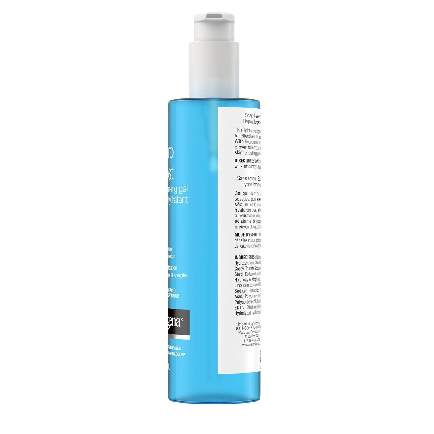Neutrogena Hydro Boost Gel Nettoyant Hydratant pour le Visage à l'Acide Hyaluronique