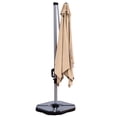 thumbnail image 3 of Patiojoy 10' Market Umbrella Outdoor Patio Square Offsete Beige, 3 of 6