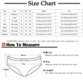 thumbnail image 2 of Sous-vêtements en Soie Glacée Contrastée Taille Haute pour Femmes, Gainants pour l'Abdomen et les Hanches, Culottes Menstruelles Oversize pour Femmes Liquidation à 50 % de Rabais, 2 of 2